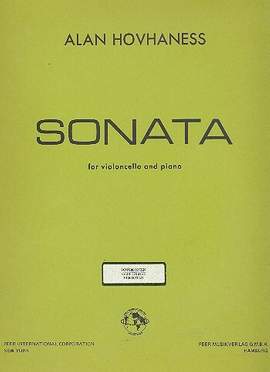 Alan Hovhannes: Sonata op.255 violoncello