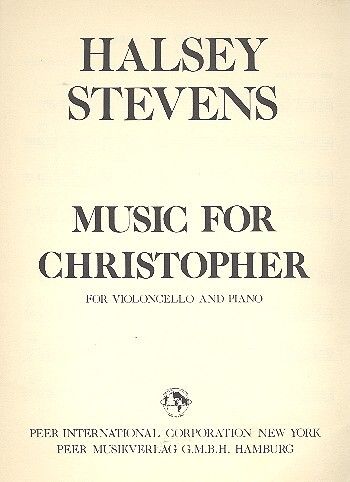 Halsey Stevens: Music Christopher