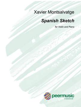 Xavier Montsalvatge: Spanish Sketch violin and piano