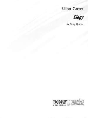 Elliott Carter: Elegy