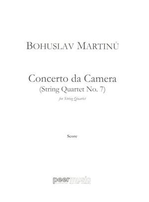 Bohuslav Martinu: Concerto da camera