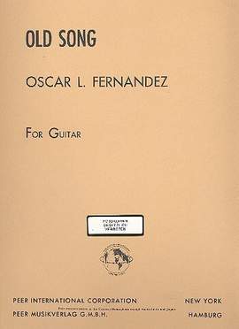Oscar Lorenzo-Fernandez: Old Song Gitarre