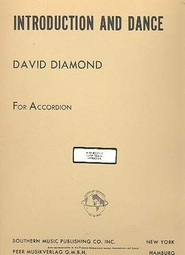 David Diamond: Introduction and Dance accordion