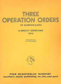 Albrecht Gürsching: 3 Operation Orders