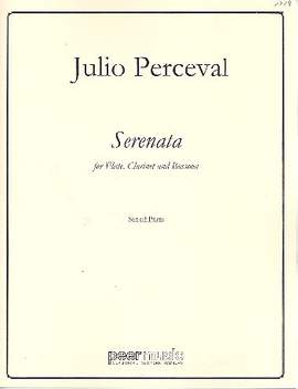 Julio Perceval: Seranata flute, clarinet