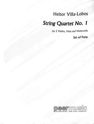 Heitor Villa-Lobos: String Quartet no.1