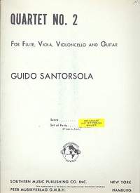 Guido Santórsola: Quartet no.2 flute, viola,