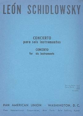 Leon Schidlowsky: Concierto para 6 instrumentos
