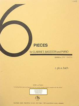 Carl Philipp Emanuel Bach: 6 Stücke