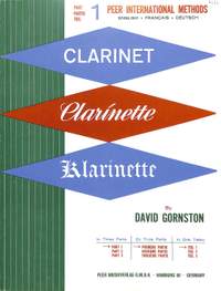 David Gornston: Method Clarinet vol.1
