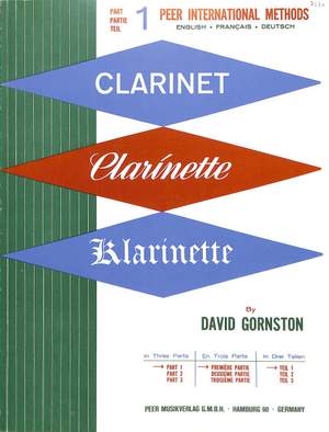 David Gornston: Method Clarinet vol.1