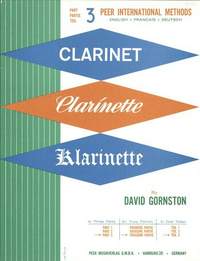 David Gornston: Method Clarinet vol.3