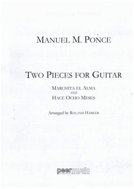 Manuel Ponce: 2 pieces