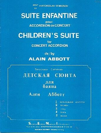 Alain Abbott: Suite enfantine