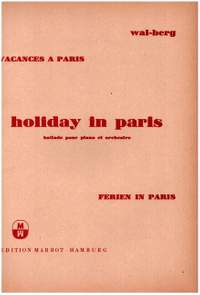 Voldemar Wal-Berg: Vacances a Paris