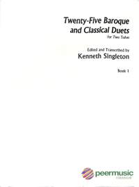 Kenneth Singleton: 25 baroque and classical Duets vol.1