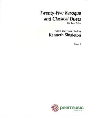 Kenneth Singleton: 25 baroque and classical Duets vol.1