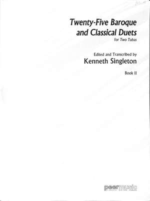 Kenneth Singleton: 25 baroque and classical Duets vol.2