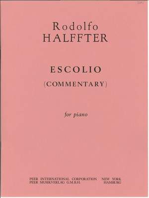 Rodolfo Halffter: Escolio op.43