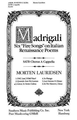 Morten Lauridsen: Amor io sento l'alma