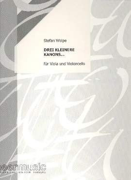 Stefan Wolpe: 3 kleinere Kanons