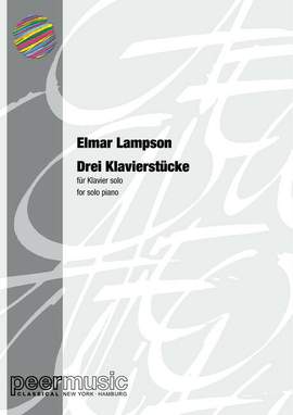 Elmar Lampson: 3 Klavierstücke