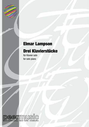 Elmar Lampson: 3 Klavierstücke