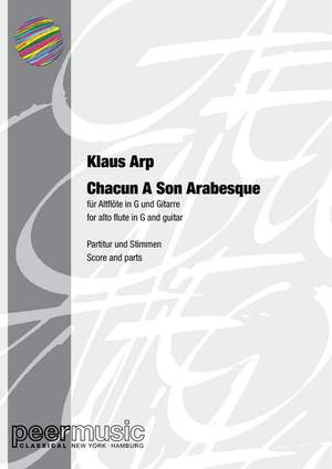 Klaus Arp: Chacun a son arabesque