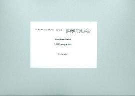 Joachim Krebs: Qunitett Nr.1 Flöte, Oboe