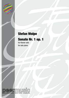 Stefan Wolpe: Sonate Nr.1 op.1