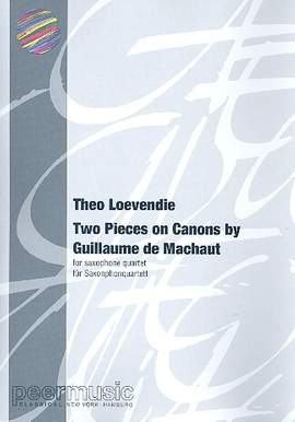 Theo Loevendie: 2 Pieces on Canons by Guillaume de Machault
