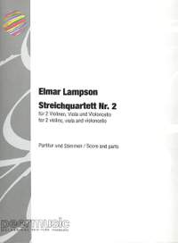 Elmar Lampson: Streichquartett Nr.2