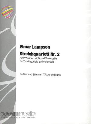 Elmar Lampson: Streichquartett Nr.2