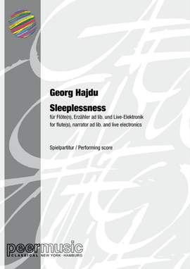 Georg Hajdu: Sleeplessness (+CD)