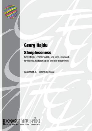 Georg Hajdu: Sleeplessness (+CD)
