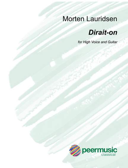 Morten Lauridsen: Dirait-on