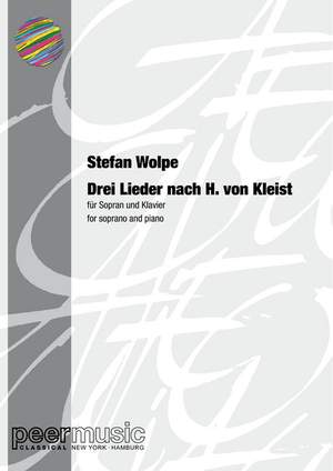 Stefan Wolpe: 3 Lieder nach Heinrich von Kleist