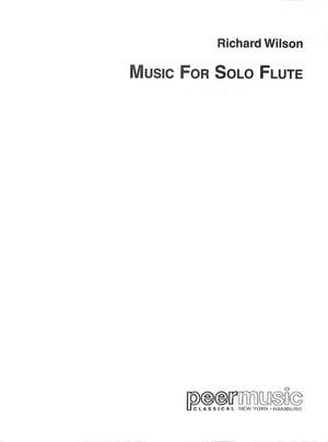 Richard Wilson: Music solo Flute