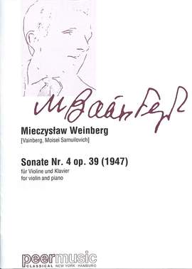 Mieczyslaw Weinberg: Sonate Nr.4 op.39