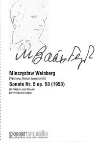 Mieczyslaw Weinberg: Sonate Nr.5 op.53