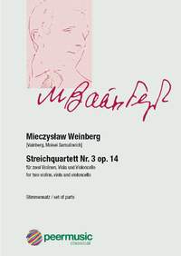 Mieczyslaw Weinberg: Streichquartett Nr.3 op.14