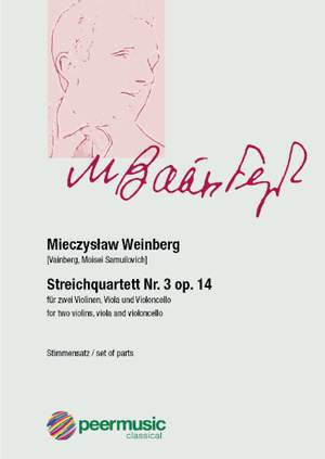 Mieczyslaw Weinberg: Streichquartett Nr.3 op.14