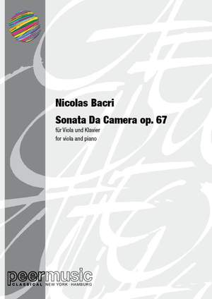 Nicolas Bacri: Sonata da Camera op.67