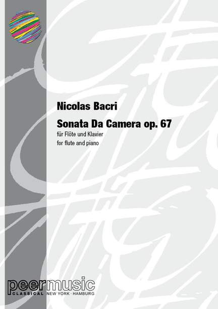 Nicolas Bacri: Sonata da camera op.67