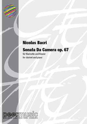 Nicolas Bacri: Sonata da camera op.67