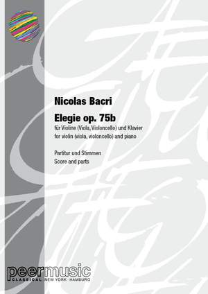 Nicolas Bacri: Elegie op.75b