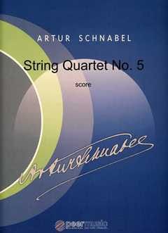 Artur Schnabel: String Quartet no.5