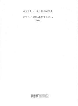 Artur Schnabel: String Quartet no.5