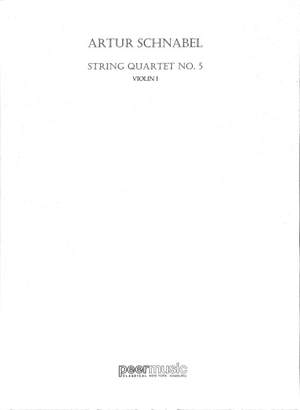 Artur Schnabel: String Quartet no.5