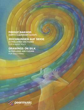 Firouz Bakhor: Zeichnungen auf Seide